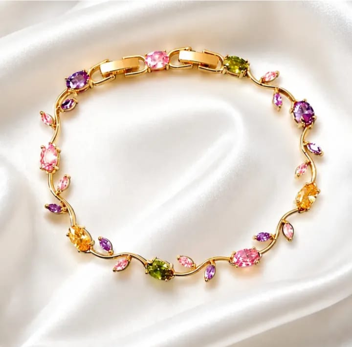 Tulip Bracelet – Elegant Floral Jewelry | Vionmart